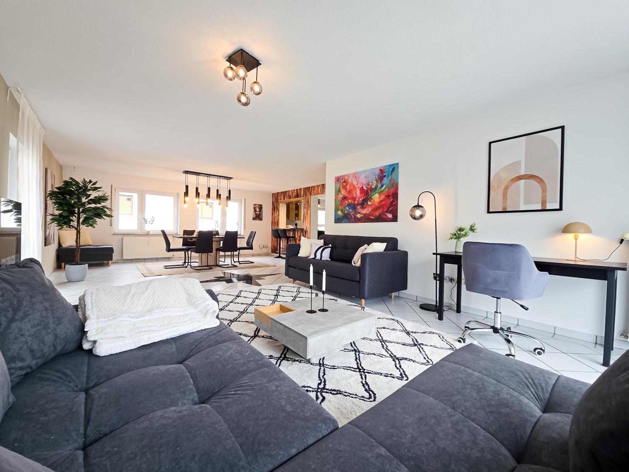 Star-Apartment - Calm, Spacious & Garden, 120M2 Nußloch Zewnętrze zdjęcie